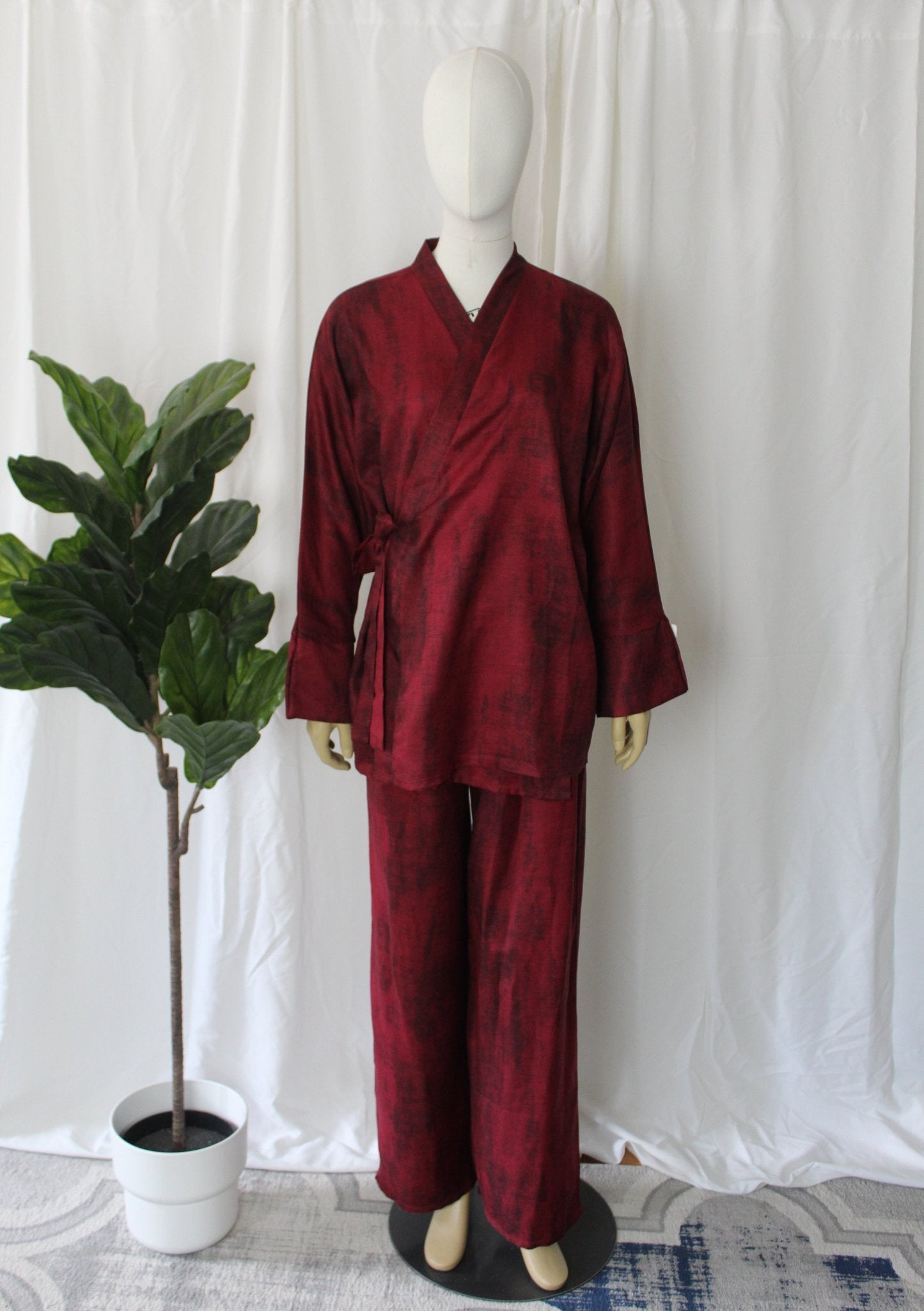 Printed Wrap Coord - Faiza's Closet