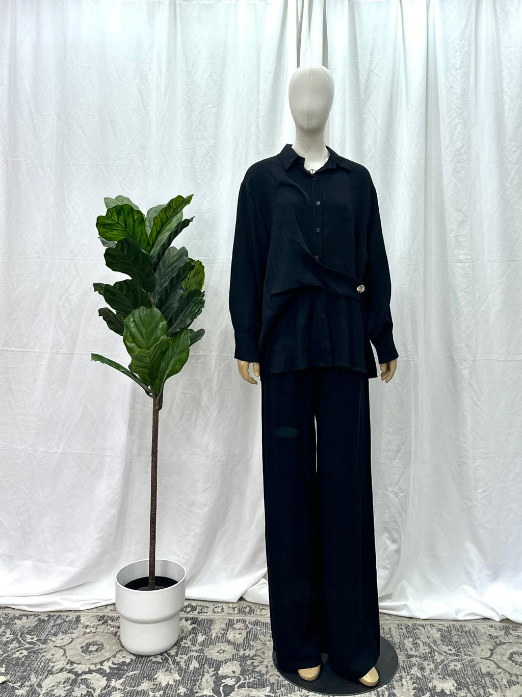 Button Down Coord - Faiza's Closet 