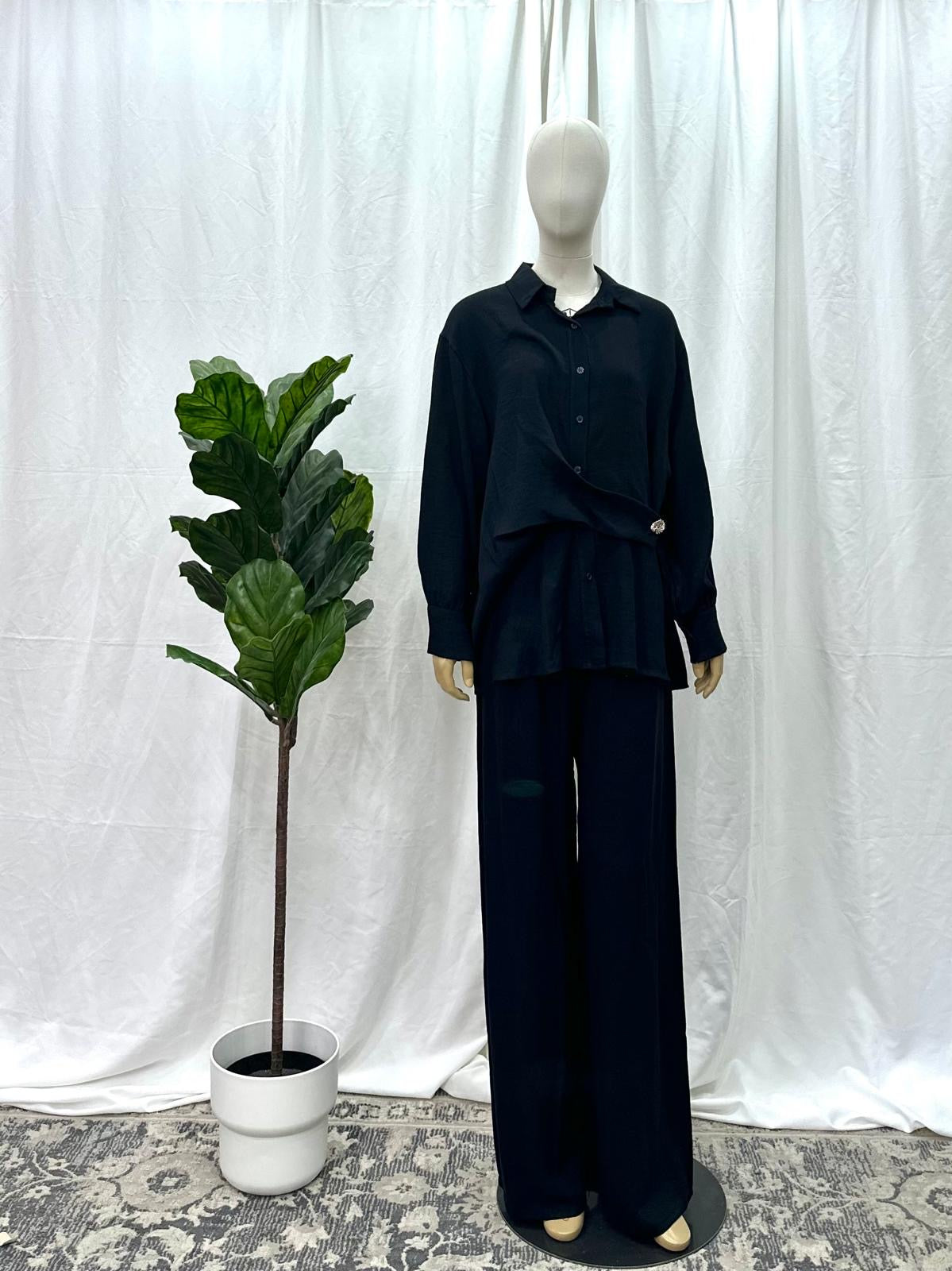 Button Down Coord - Faiza's Closet 