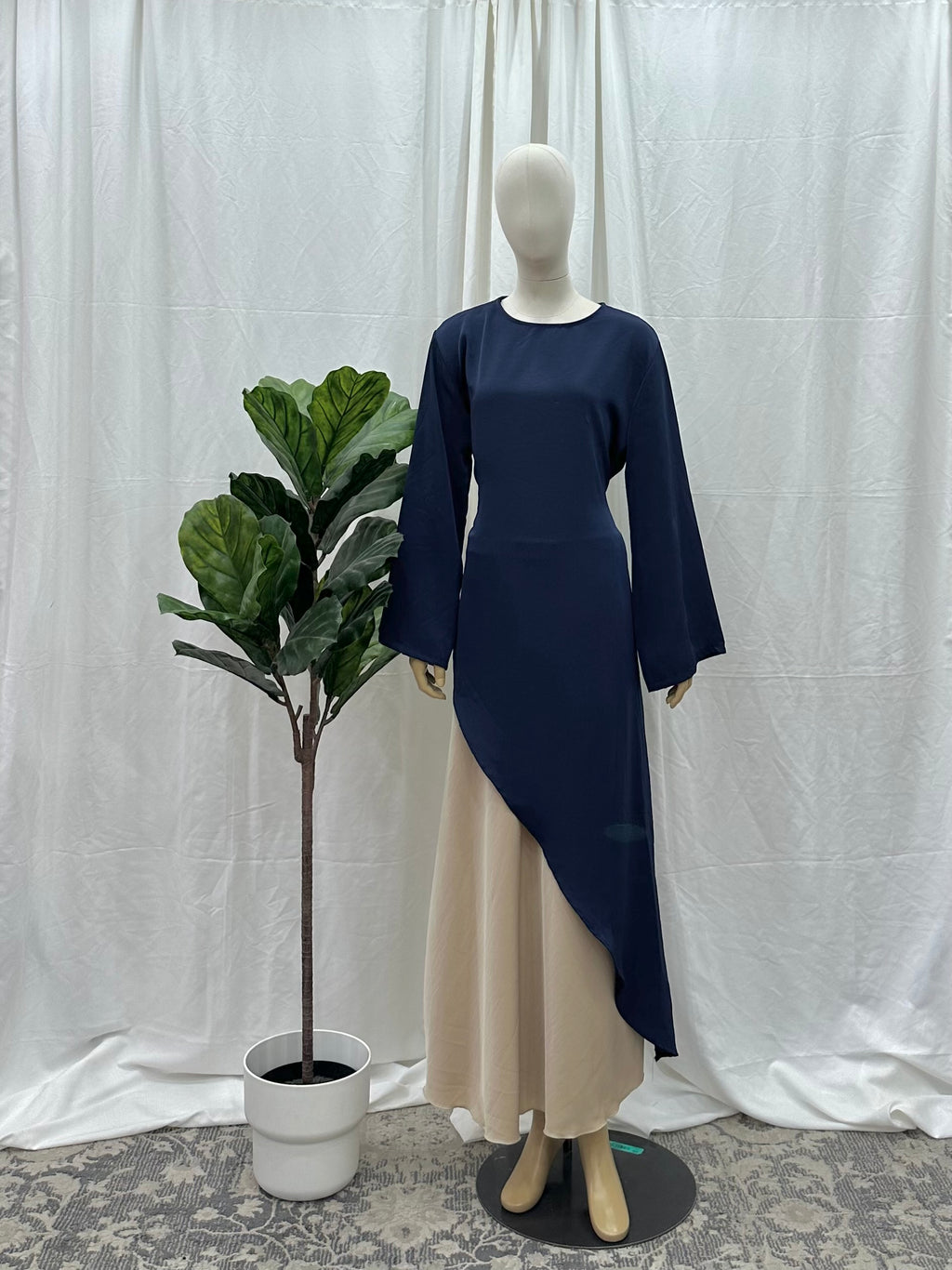 Asymmetrical Skirt Coord