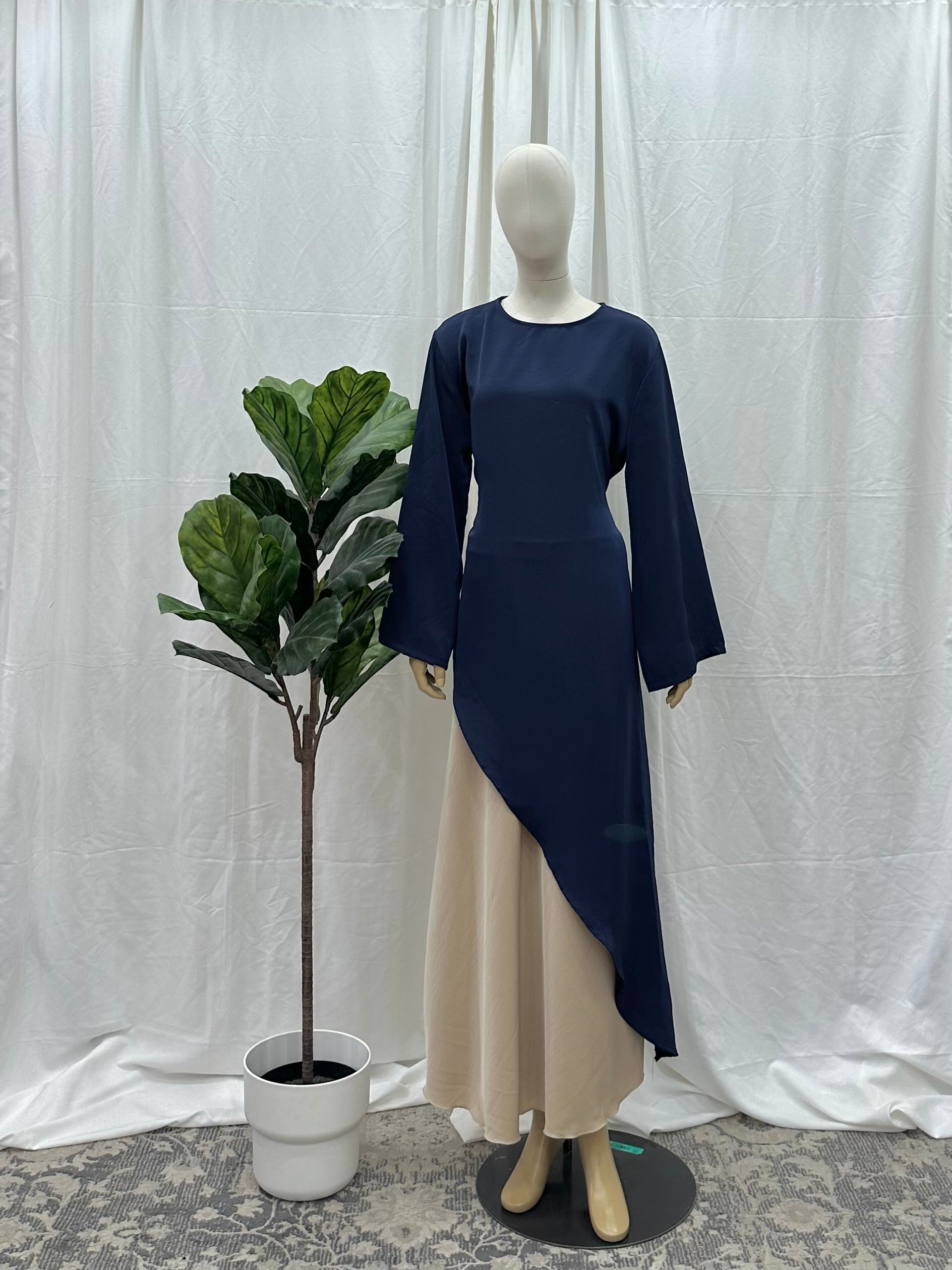 Asymmetrical Skirt Coord