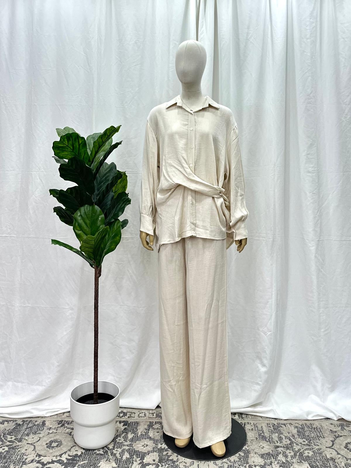 Button Down Coord - Faiza's Closet 