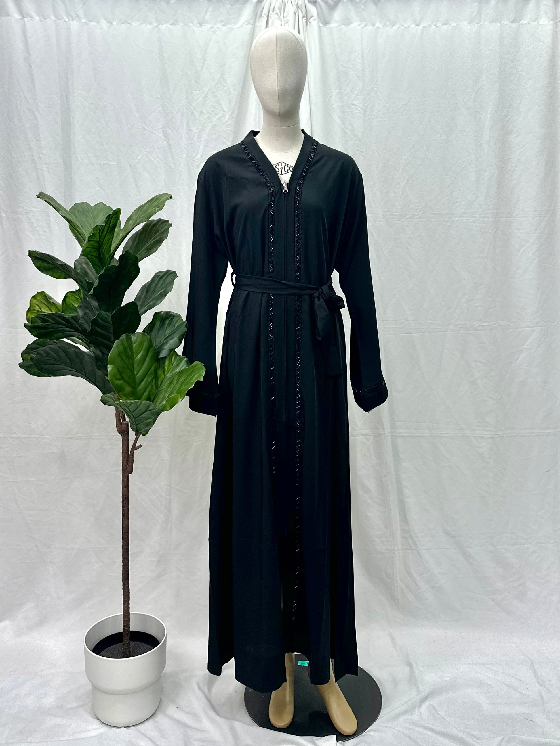 Zipper Abaya