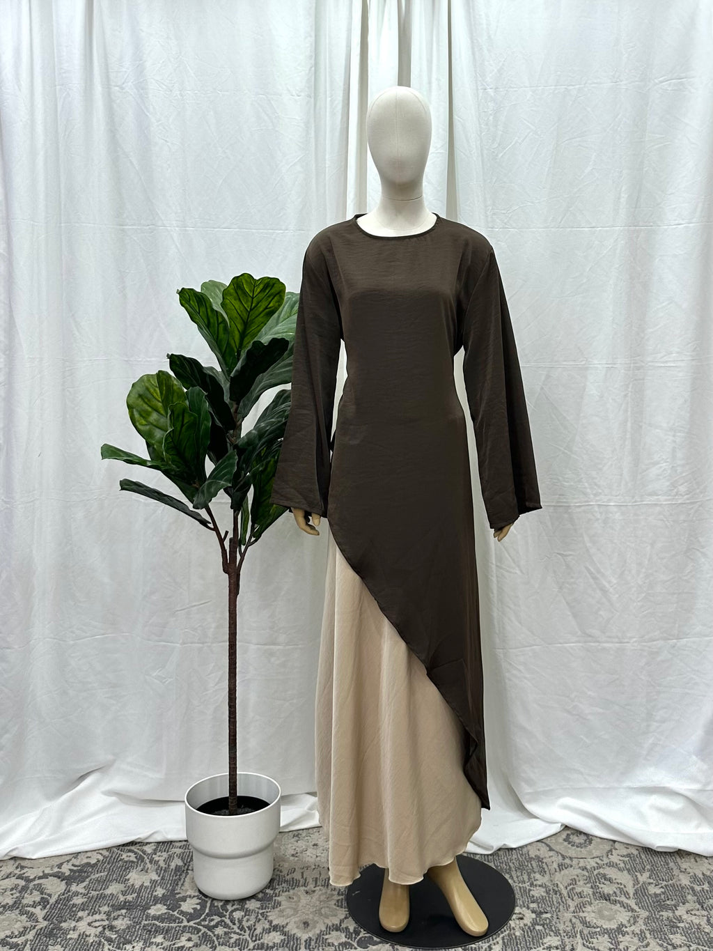 Asymmetrical Skirt Coord