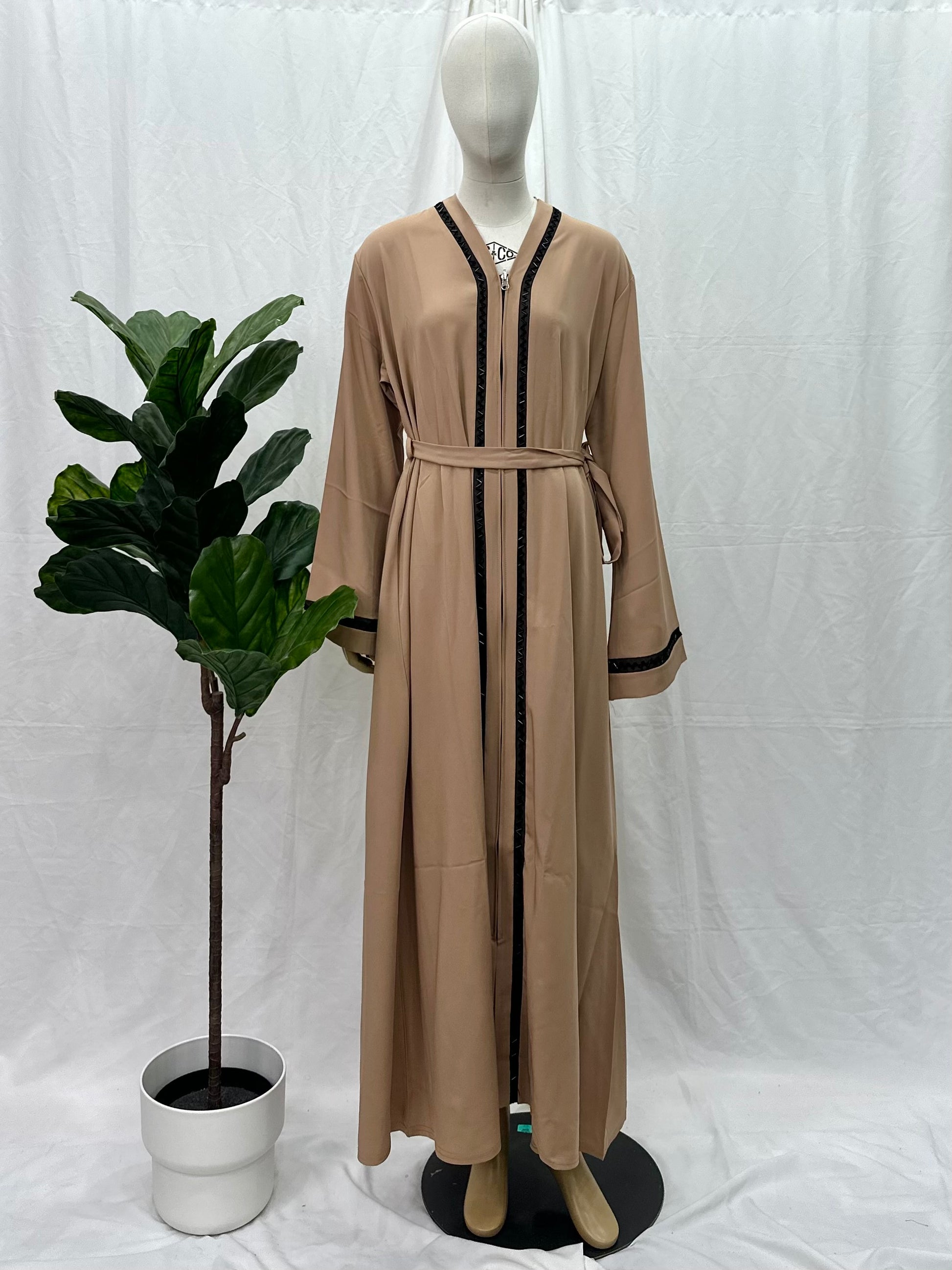Zipper Abaya