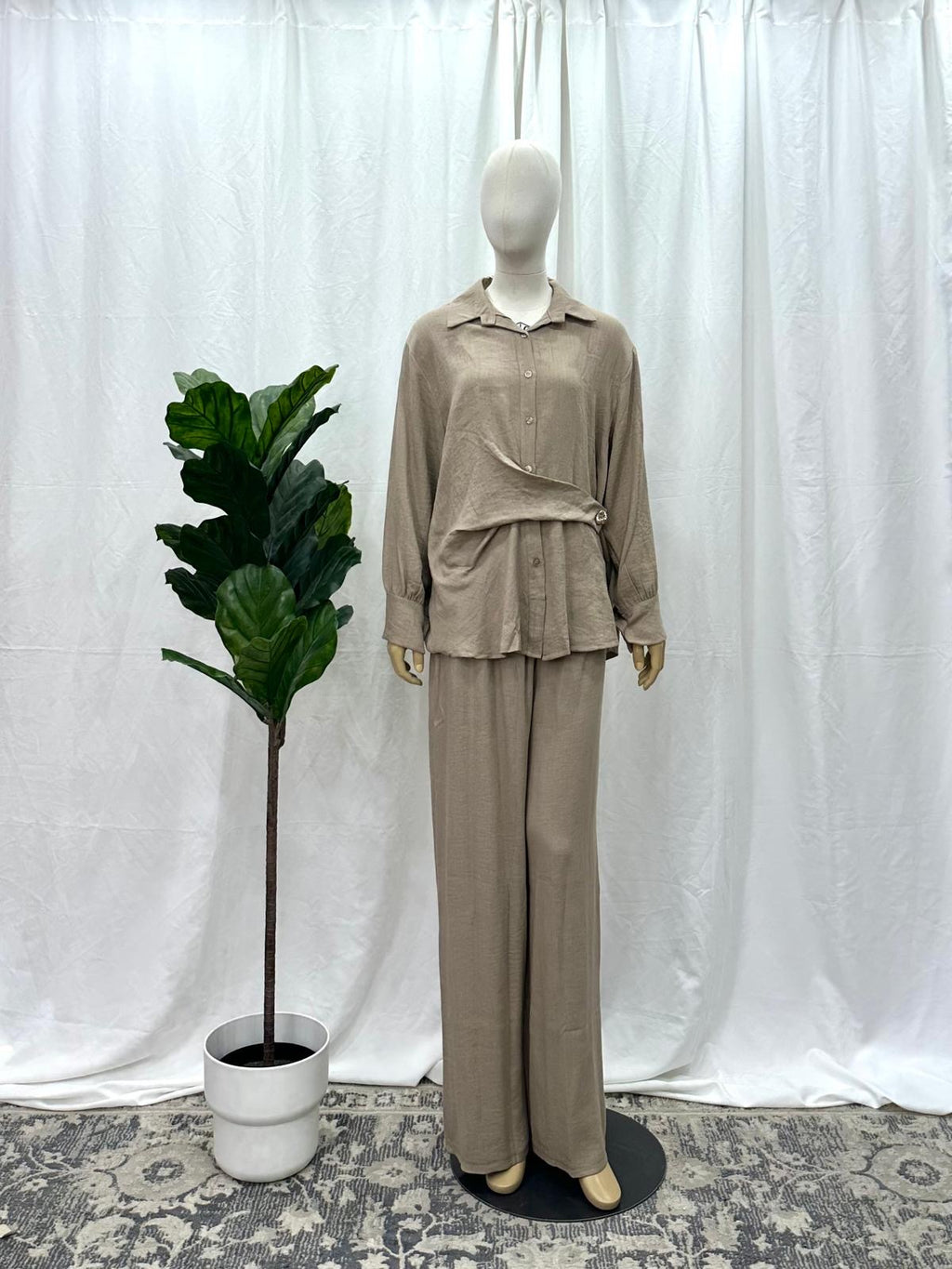 Button Down Coord - Faiza's Closet 