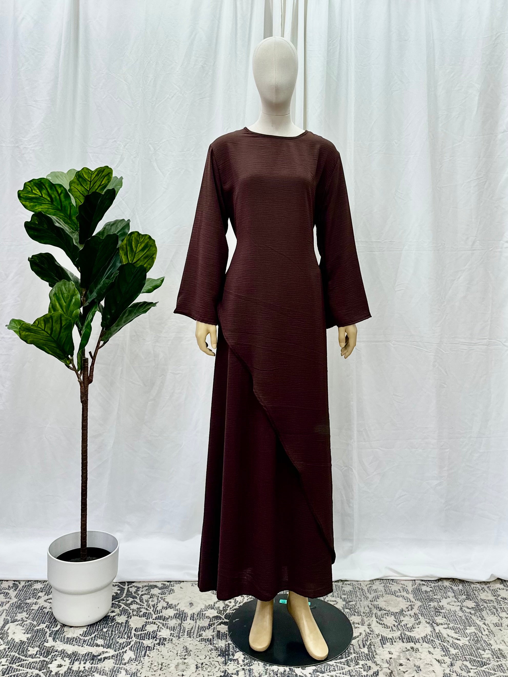 Asymmetrical Top with Skirt - Faiza's Closet 