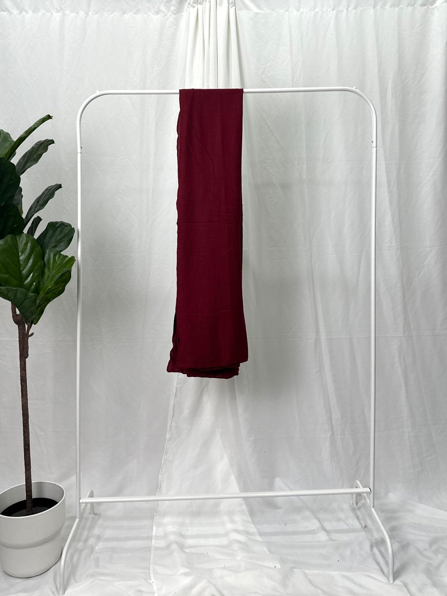 Burgundy Modal Hijab