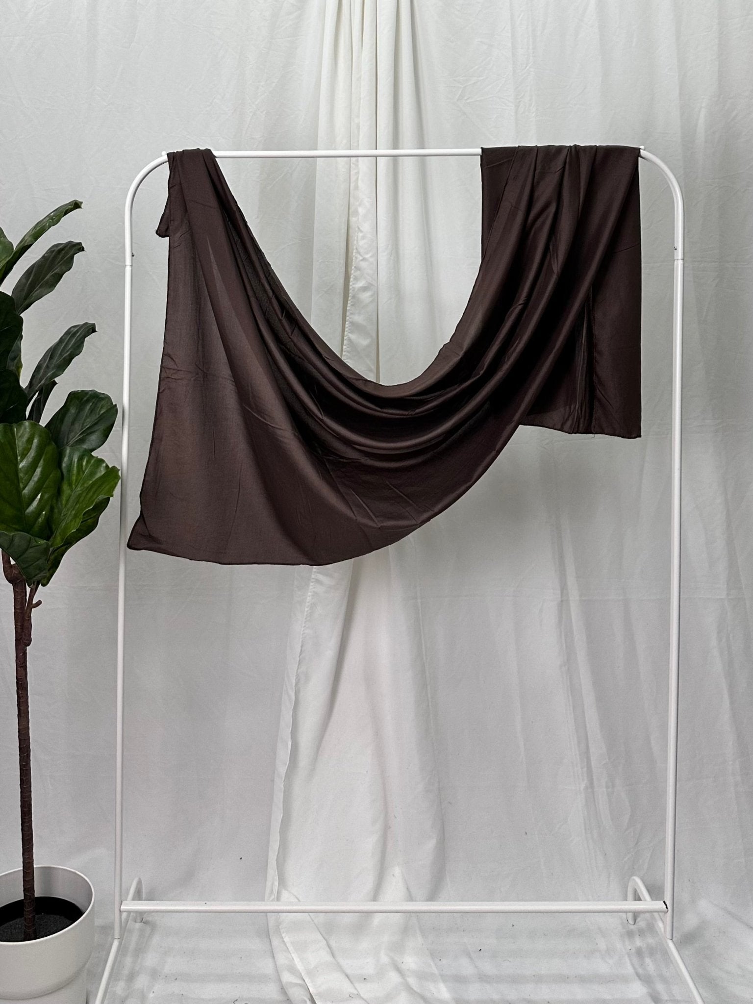 Dark Brown Modal Hijab