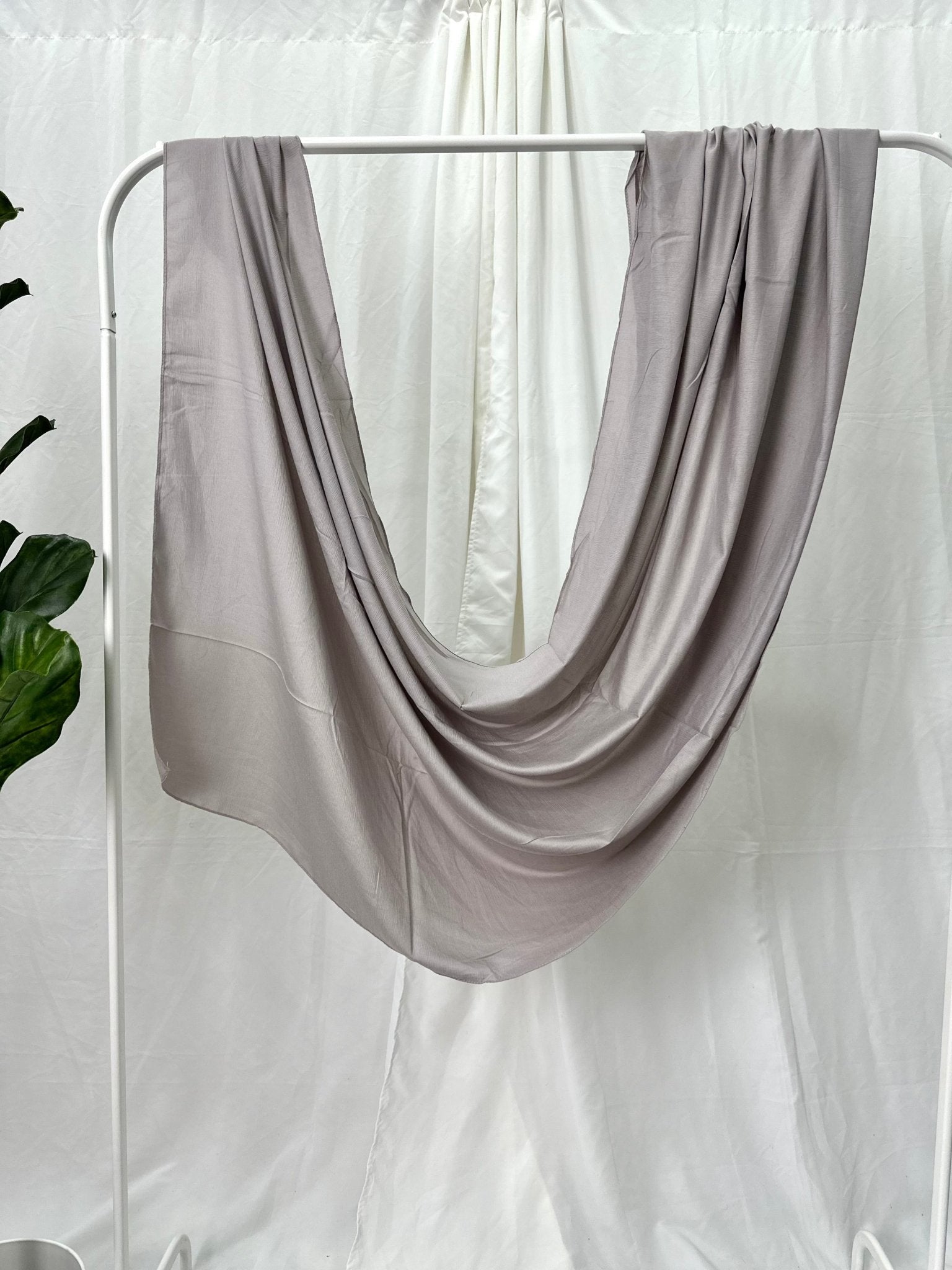 Grey Modal Hijab - Faiza's Closet 