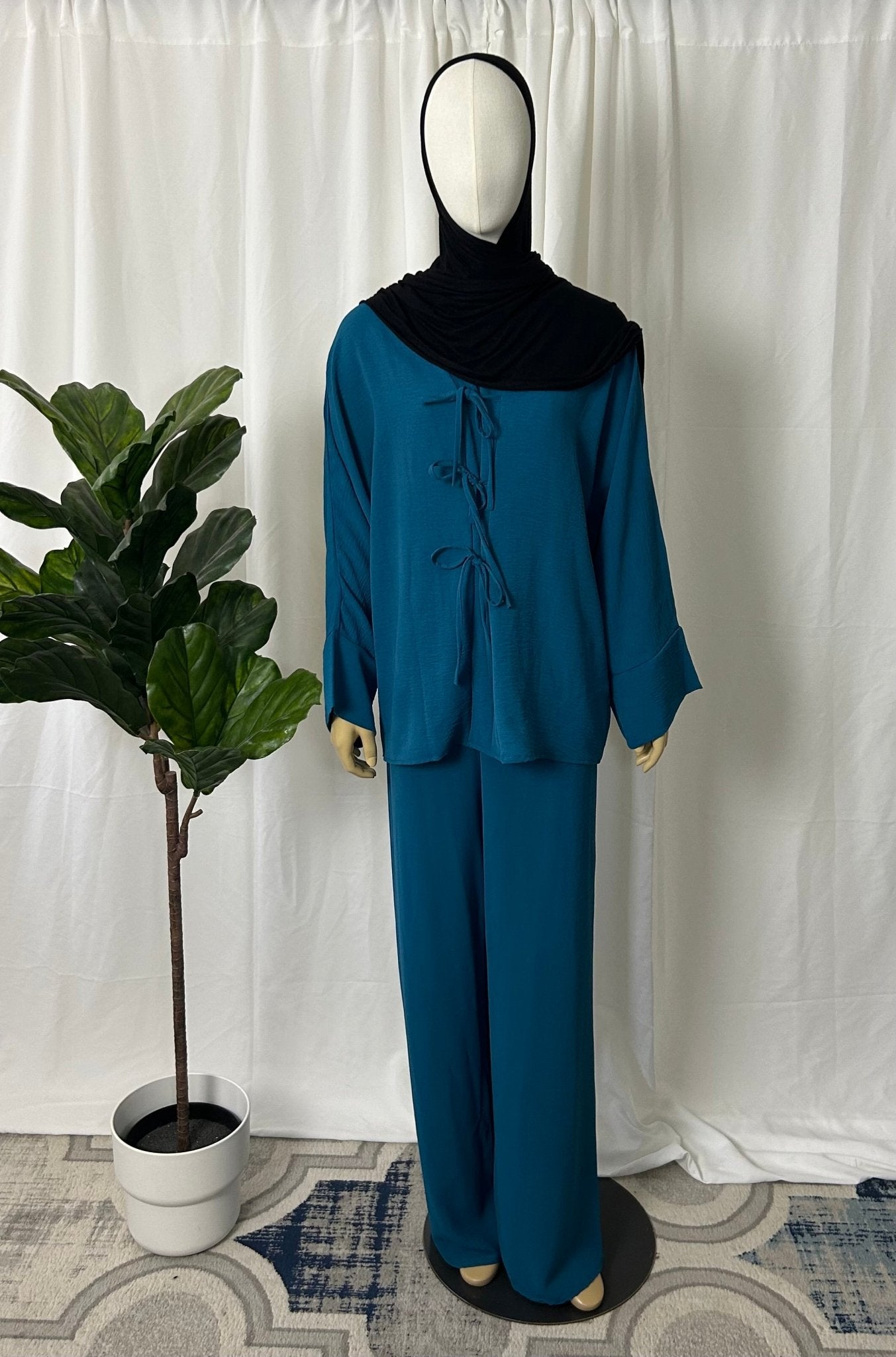 Bow Tie Coord Set - Faiza's Closet 