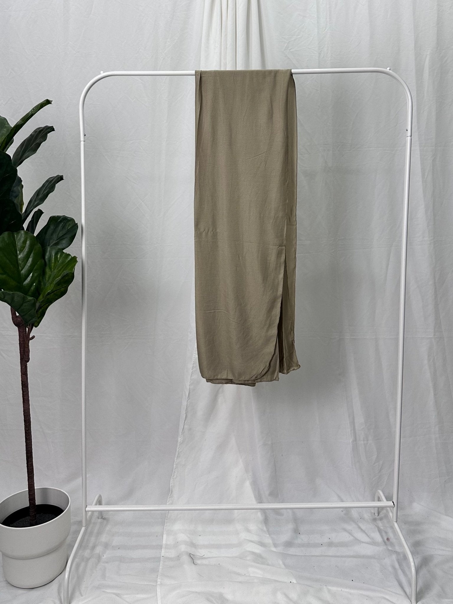 Mocha Green Modal Hijab