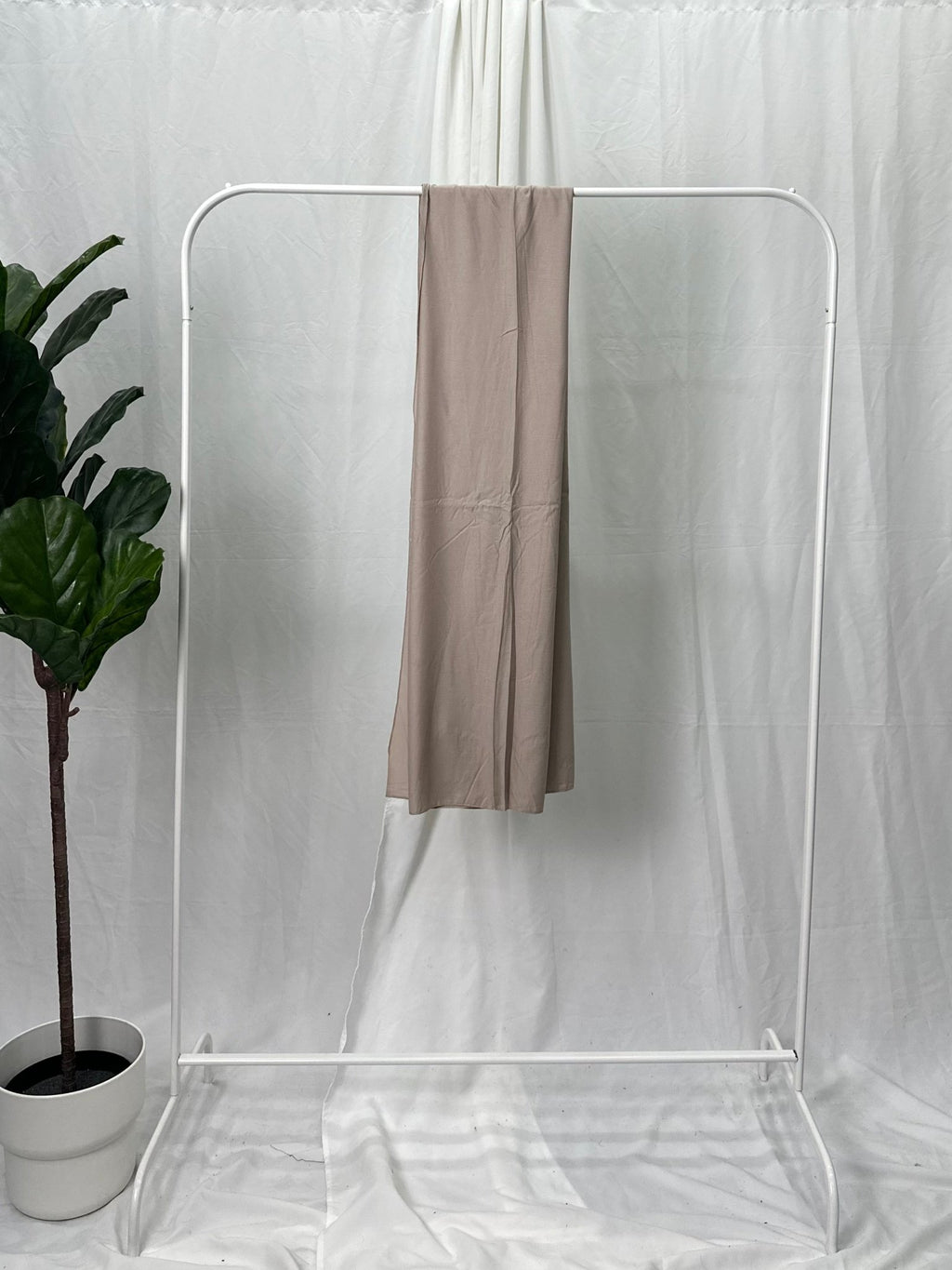 Latte Modal Hijab - Faiza's Closet 
