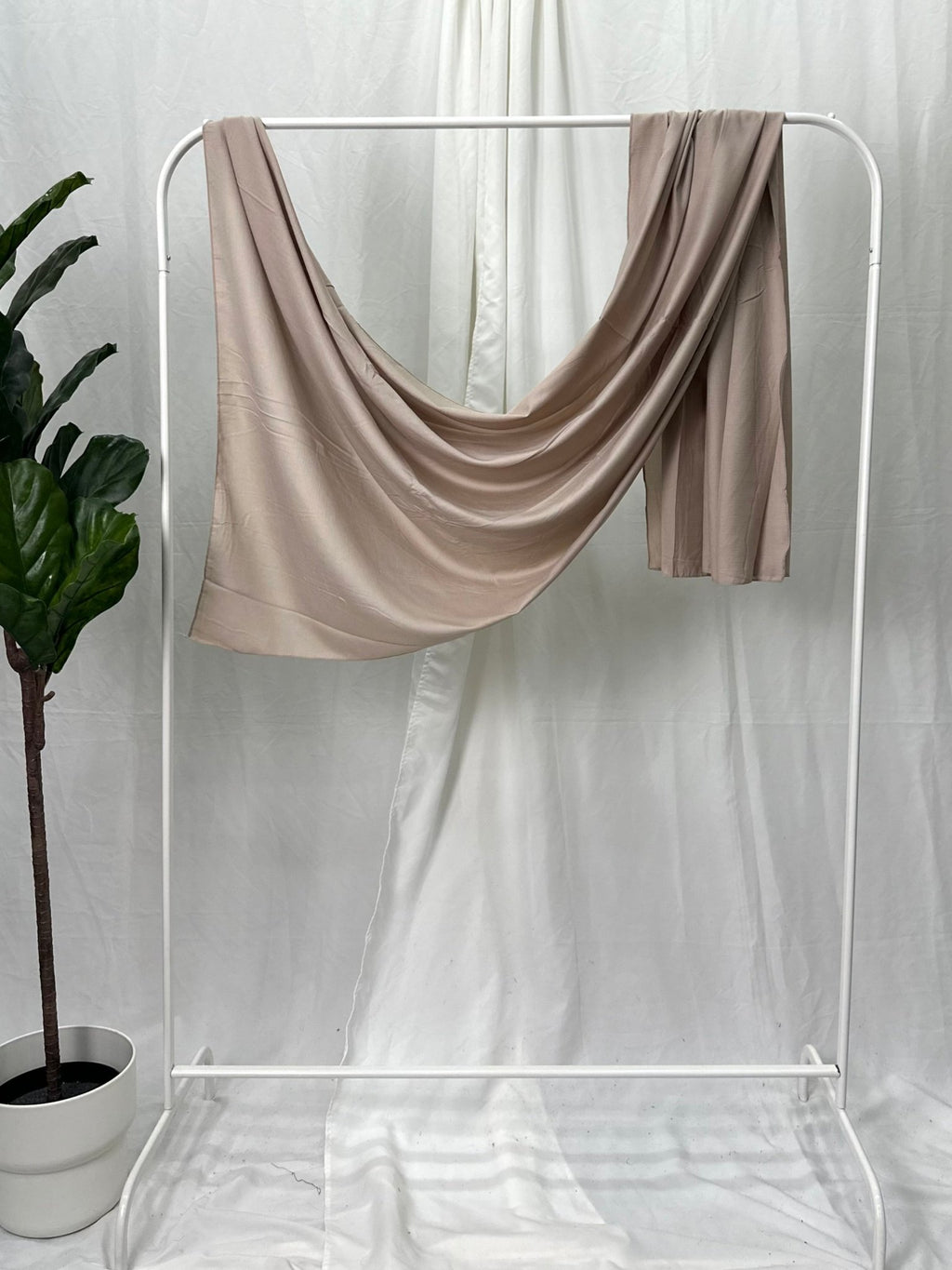 Latte Modal Hijab - Faiza's Closet 