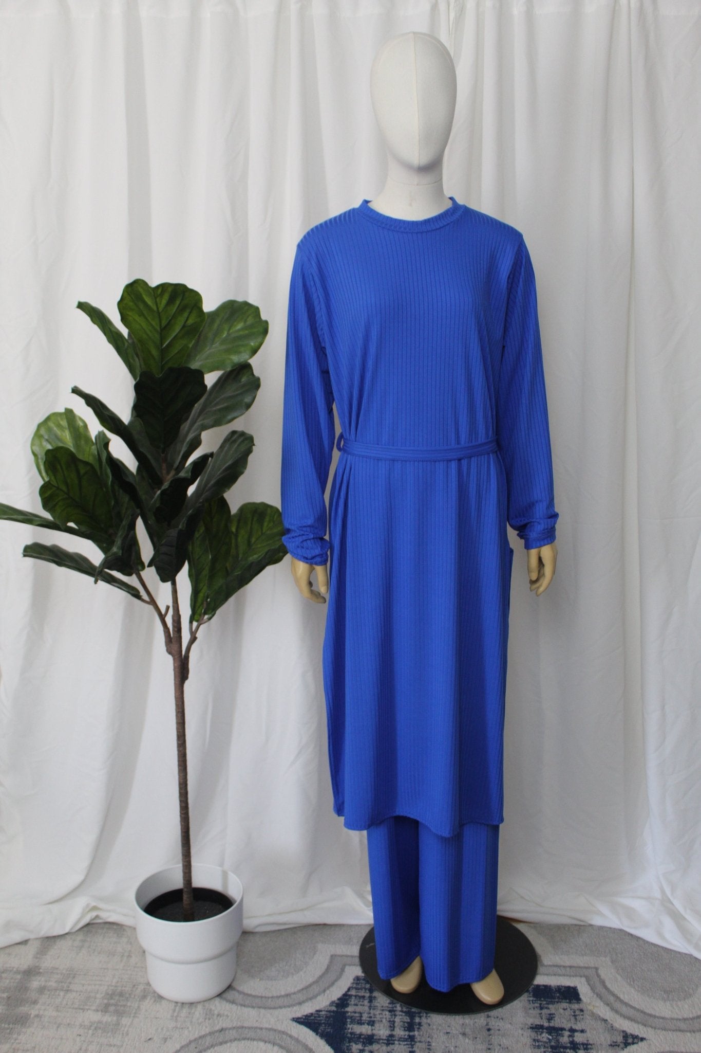 Ribbed Maxi Set - Faiza's Closet 