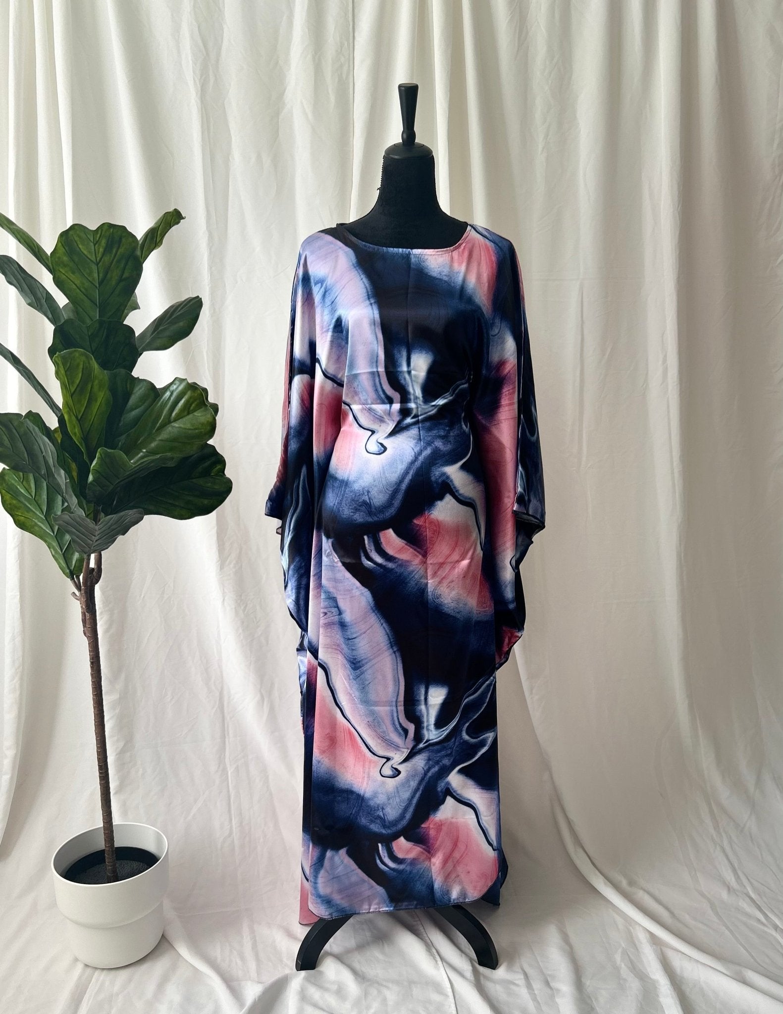 Marble Butterfly Kaftan - Faiza's Closet 