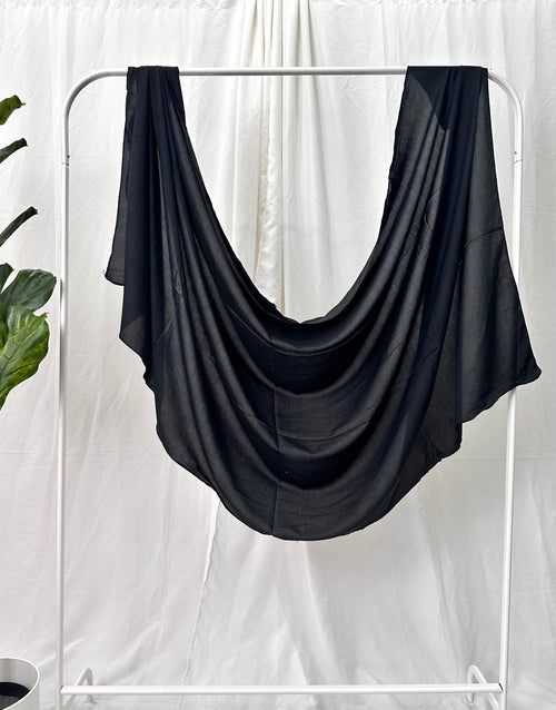Black Modal Hijab