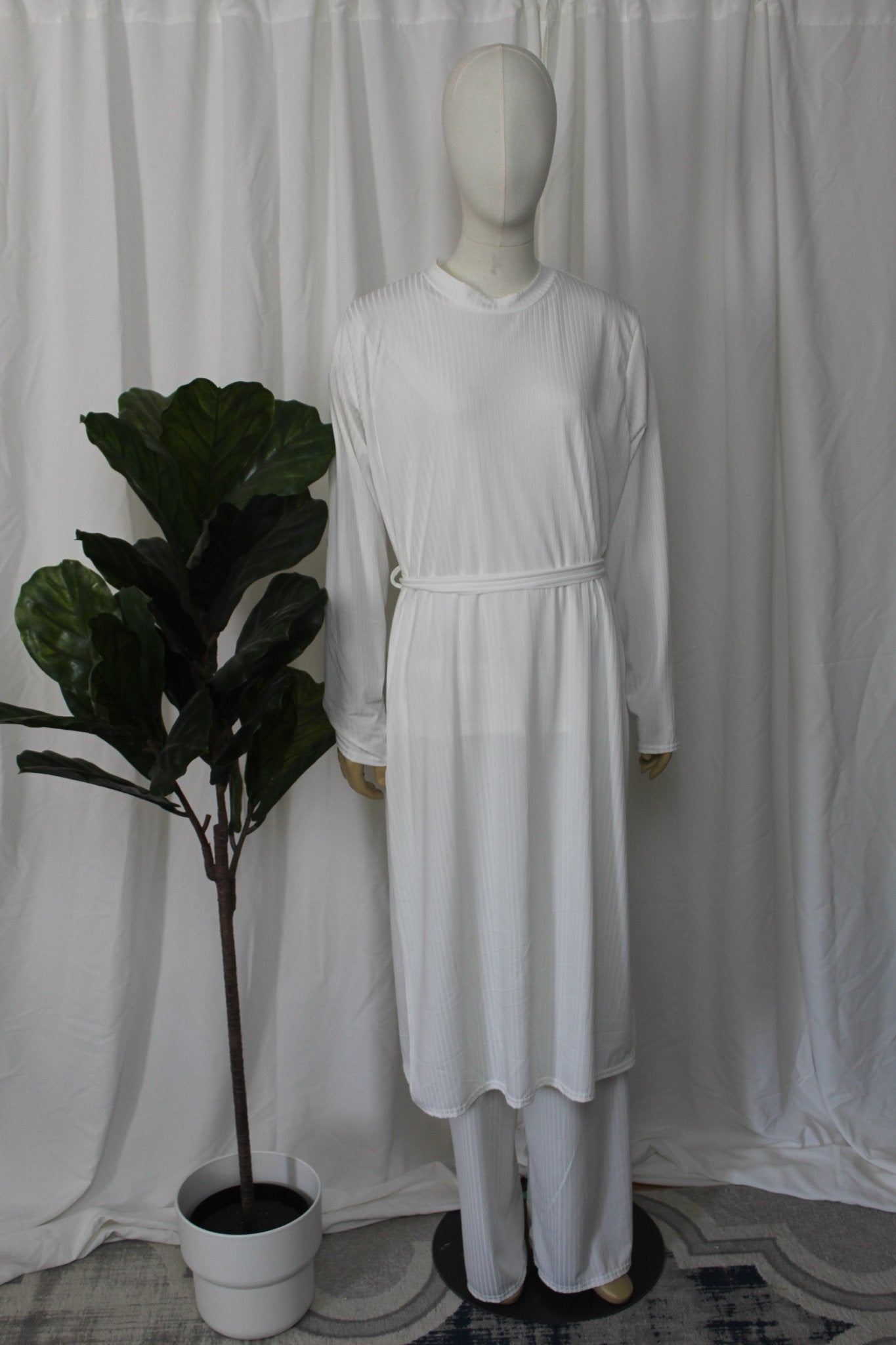 Ribbed Maxi Set - Faiza's Closet 