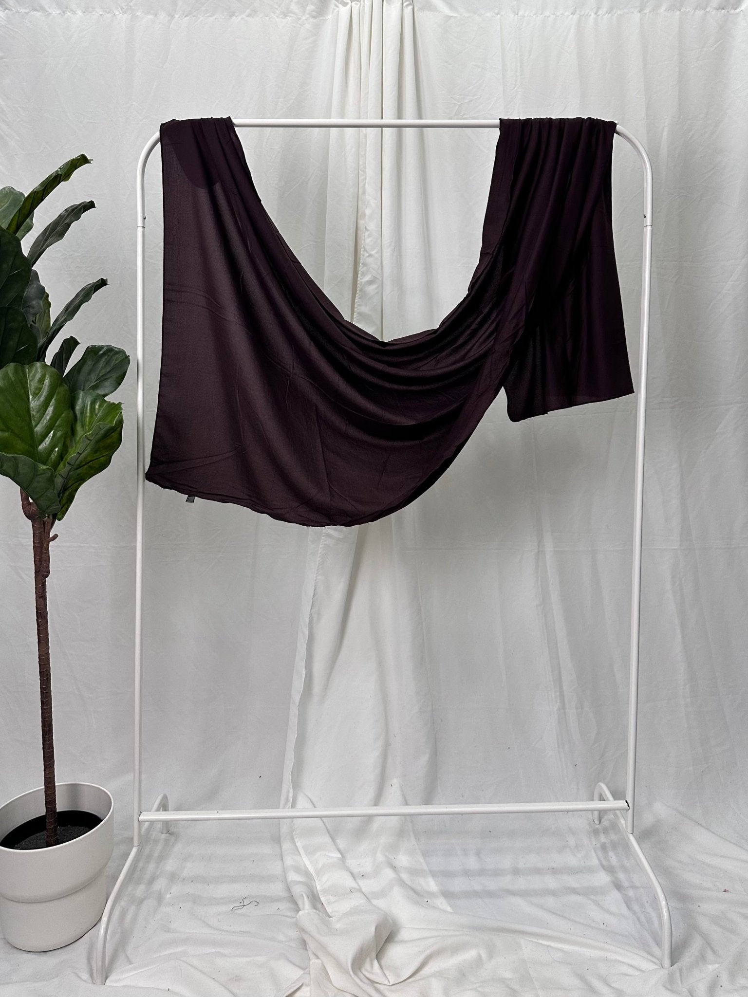 Dark Purple Modal Hijab